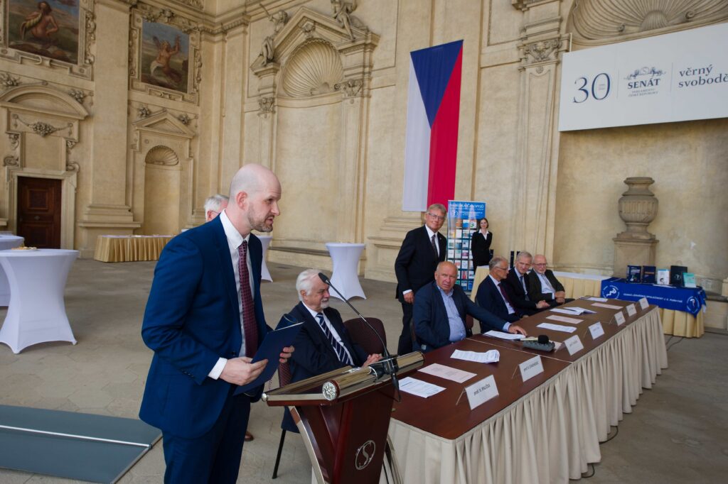Slavnostní předání cen Purkyňova nadačního fondu ve Valdštejnském paláci