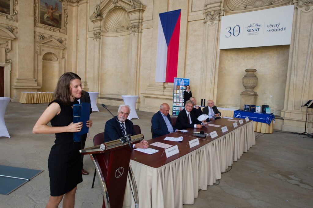 Slavnostní předání cen Purkyňova nadačního fondu ve Valdštejnském paláci